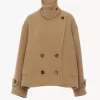 Cappotto corto oversize in lana Cappotto corto oversize in lana