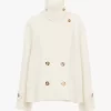 Cappotto corto oversize in lana Cappotto corto oversize in lana
