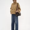 Cappotto corto oversize in lana Cappotto corto oversize in lana