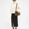 Cappotto corto oversize in lana Cappotto corto oversize in lana