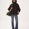 Cappotto corto oversize in lana Cappotto corto oversize in lana