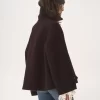 Cappotto corto oversize in lana Cappotto corto oversize in lana