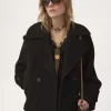 Cappotto corto oversize in lana Cappotto corto oversize in lana