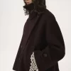 Cappotto corto oversize in lana Cappotto corto oversize in lana