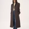 Cappotto da equitazione doppiopetto in lana pied de poule Cappotto da equitazione doppiopetto in lana pied de poule