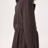 Cappotto da equitazione doppiopetto in lana pied de poule Cappotto da equitazione doppiopetto in lana pied de poule