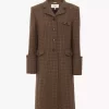 Cappotto da equitazione in lana pied de poule Cappotto da equitazione in lana pied de poule
