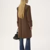 Cappotto da equitazione in lana pied de poule Cappotto da equitazione in lana pied de poule