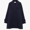 Cappotto doppiopetto oversize in lana Cappotto doppiopetto oversize in lana