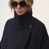 Cappotto doppiopetto oversize in lana Cappotto doppiopetto oversize in lana