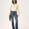 Cardigan girocollo in maglia di lana e cashmere Cardigan girocollo in maglia di lana e cashmere