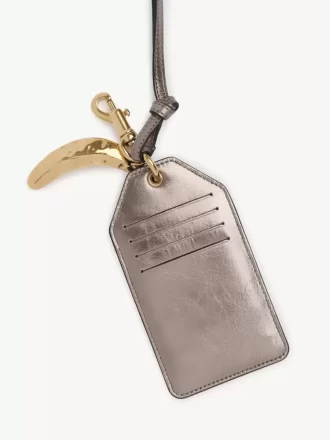 Etichetta Chloé Symbols Banana in pelle metallizzata Etichetta Chloé Symbols Banana in pelle metallizzata