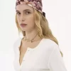 Foulard quadrato Chloé Roses in twill di seta Foulard quadrato Chloé Roses in twill di seta