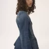 Giacca da equitazione peplo in denim Giacca da equitazione peplo in denim