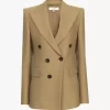 Giacca sartoriale in lana grain de poudre Giacca sartoriale in lana grain de poudre