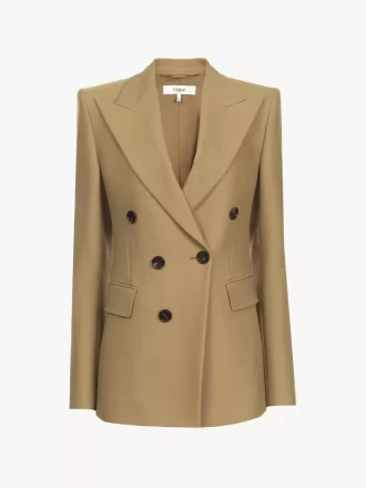 Giacca sartoriale in lana grain de poudre Giacca sartoriale in lana grain de poudre