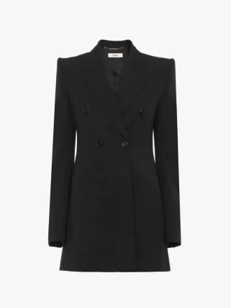 Giacca sartoriale in lana grain de poudre Giacca sartoriale in lana grain de poudre