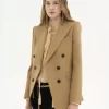 Giacca sartoriale in lana grain de poudre Giacca sartoriale in lana grain de poudre
