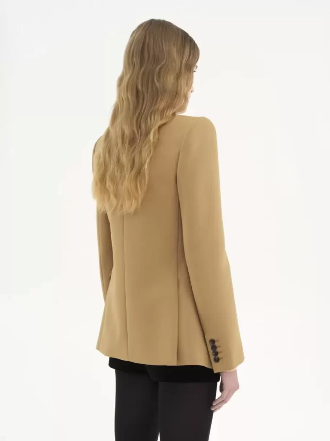 Giacca sartoriale in lana grain de poudre Giacca sartoriale in lana grain de poudre