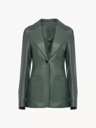 Giacca sartoriale in pelle