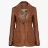 Giacca sartoriale in pelle Giacca sartoriale in pelle