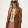 Giacca sartoriale in pelle Giacca sartoriale in pelle