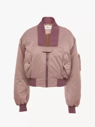 Giubbotto bomber in nylon Giubbotto bomber in nylon