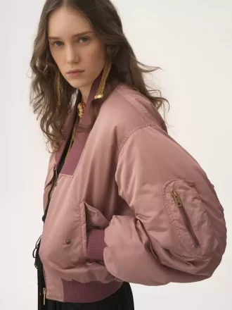 Giubbotto bomber in nylon Giubbotto bomber in nylon