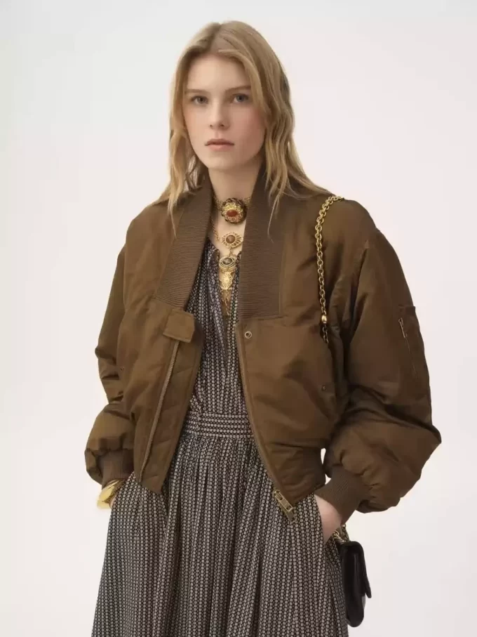Giubbotto bomber in nylon Giubbotto bomber in nylon