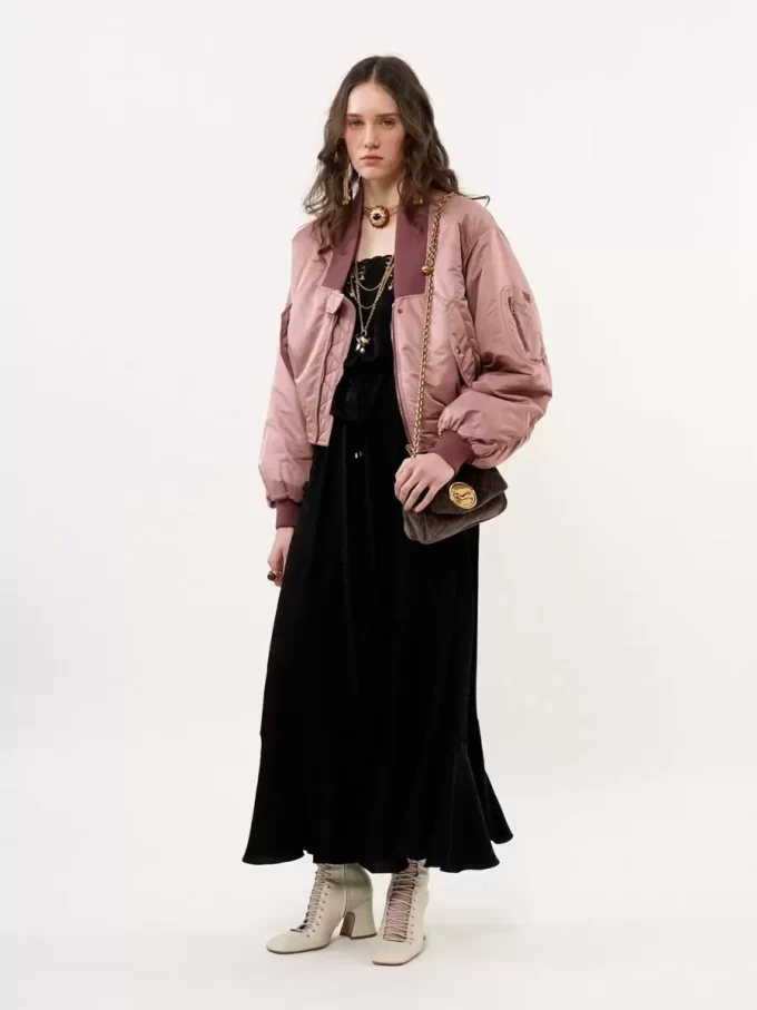 Giubbotto bomber in nylon Giubbotto bomber in nylon
