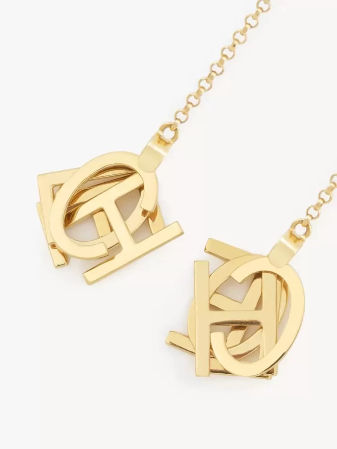 Gli orecchini Chloé Letters Gli orecchini Chloé Letters