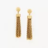 Gli orecchini Chloé Pompoms Gli orecchini Chloé Pompoms