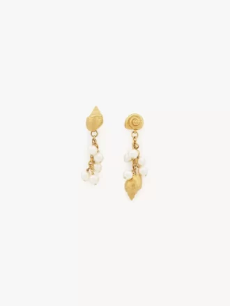 Gli orecchini Chloé Shells Gli orecchini Chloé Shells