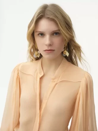 Gli orecchini Chloé Shells Gli orecchini Chloé Shells