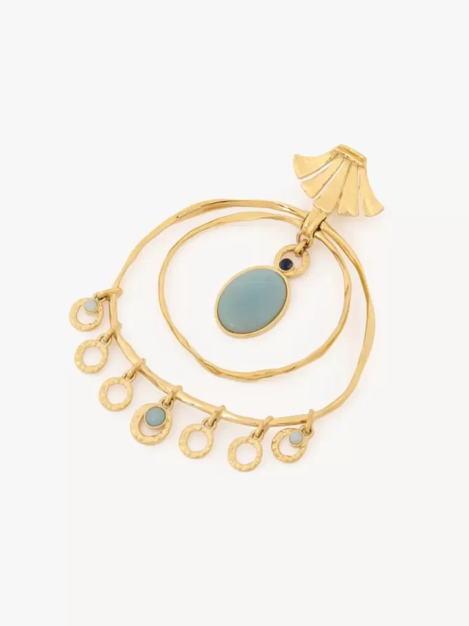 Gli orecchini Chloé Sunflower Gli orecchini Chloé Sunflower