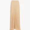 Gonna lunga fluida in mousseline di seta Gonna lunga fluida in mousseline di seta