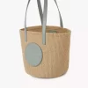 Grande cestino porta medaglie a forma di cavallo in fibre naturali Grande cestino porta medaglie a forma di cavallo in fibre naturali