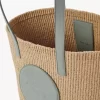 Grande cestino porta medaglie a forma di cavallo in fibre naturali Grande cestino porta medaglie a forma di cavallo in fibre naturali