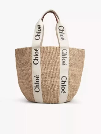 Grande cesto Woody in fibre naturali