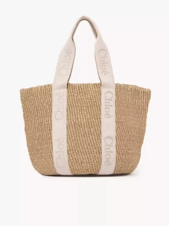 Grande cesto Woody in fibre naturali