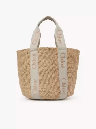 Grande cesto Woody in fibre naturali