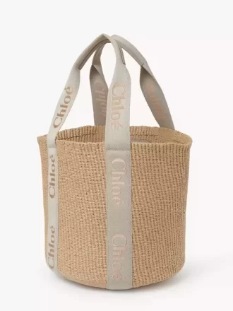 Grande cesto Woody in fibre naturali