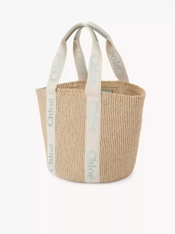 Grande cesto Woody in fibre naturali Grande cesto Woody in fibre naturali