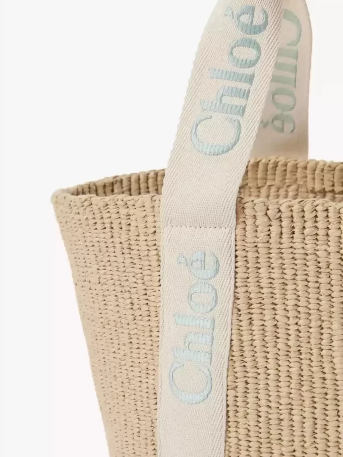 Grande cesto Woody in fibre naturali Grande cesto Woody in fibre naturali