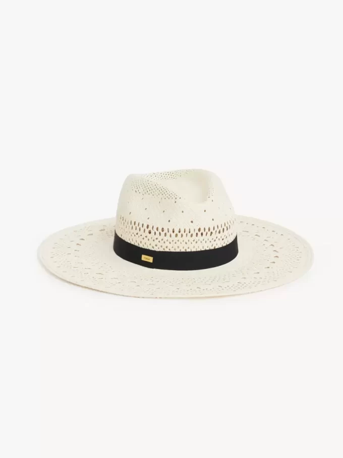 Il cappello Panama Chloé in paglia di palma Il cappello Panama Chloé in paglia di palma