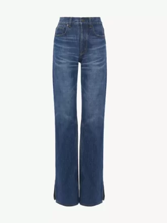Jeans dritti in denim Jeans dritti in denim
