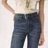 Jeans dritti in denim Jeans dritti in denim