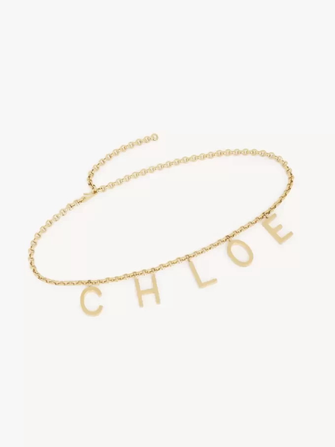 La cintura gioiello Chloé Letters La cintura gioiello Chloé Letters