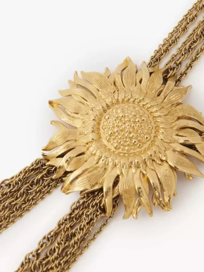 La collana Chloé Sunflower