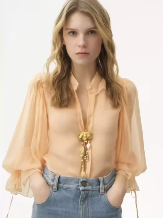 La collana con ciondolo Chloé Shells